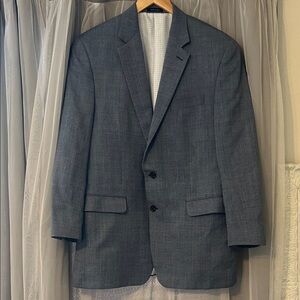 Ralph Lauren Men's blue Two-Button Sport Coat